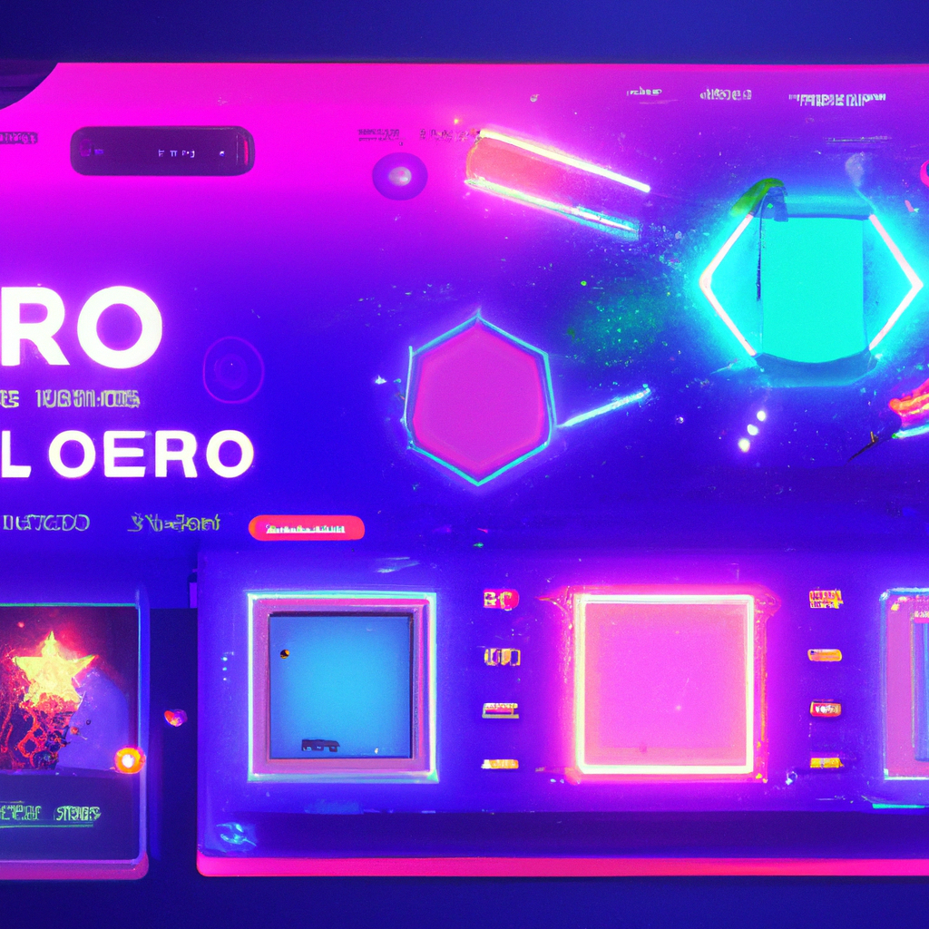 PixelForge hero montage: arcade action, creator UI, tournament HUD